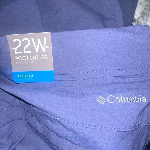 NWTs Columbia Anytime Outdoor Omni Shield Bootcut Pants Size 22W - Picture 7 of 9